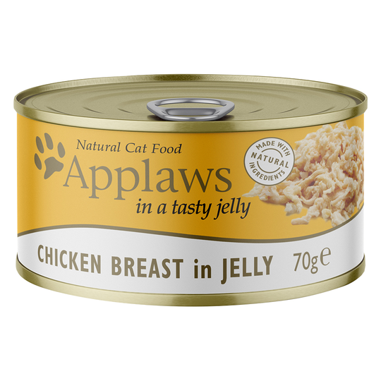 Applaws i gelé kattfoder 6 x 70 g - Kyckling
