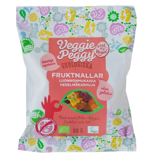 Veggie Peggy Fruktnallar 90 g