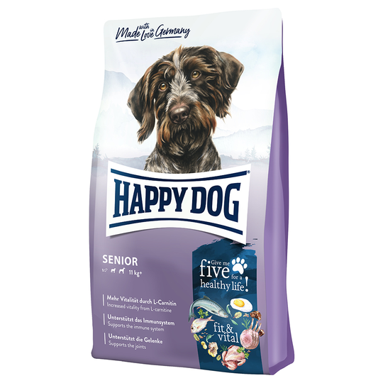 Ekonomipack: 2 x 12/14 kg Happy Dog Supreme Fit & Vital Senior (2 x 12 kg)