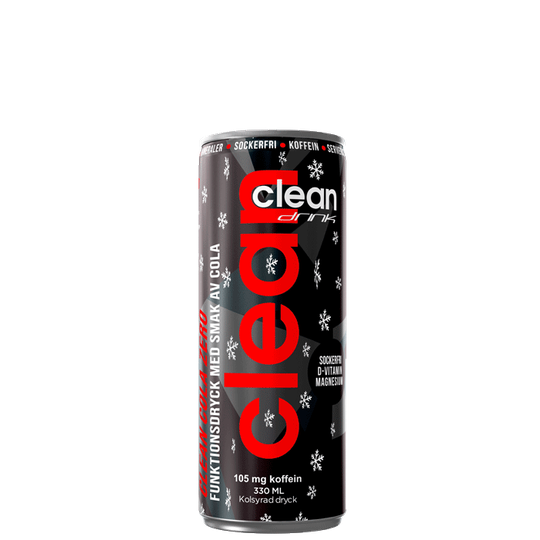 Clean Drink, 330 ml, Cola Zero