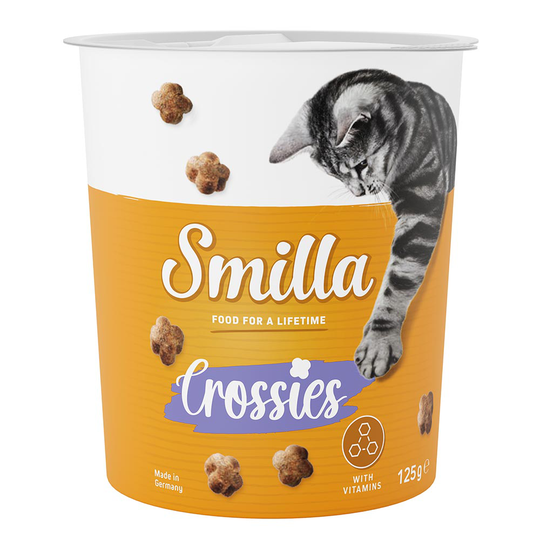 Smilla Vitamin Snacks Crossies - Ekonomipack: 3 x 125 g