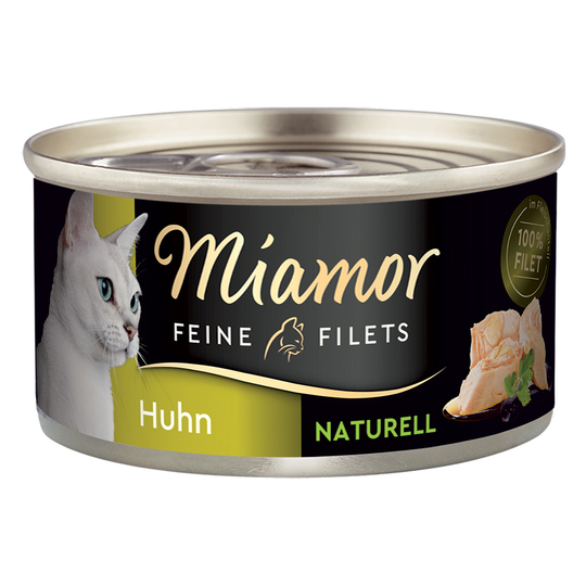 Miamor Fine Filets Naturelle 6 x 80 g - Ren kyckling