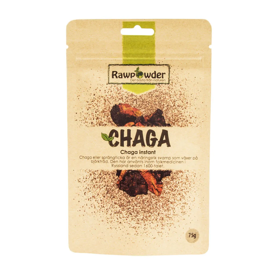 Rawpowder Chaga instant 40% extrakt, 75g