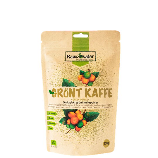 Grönt Kaffepulver EKO, 250 g