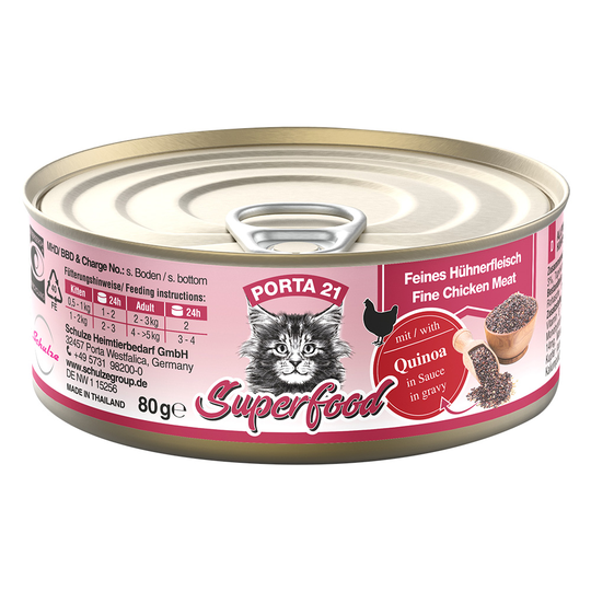 Porta 21 Superfood 24 x 80 g - Kyckling med quinoa