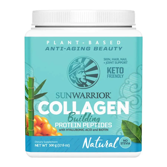 Sunwarrior Collagen Building Protein Peptides Naturell, 500 g