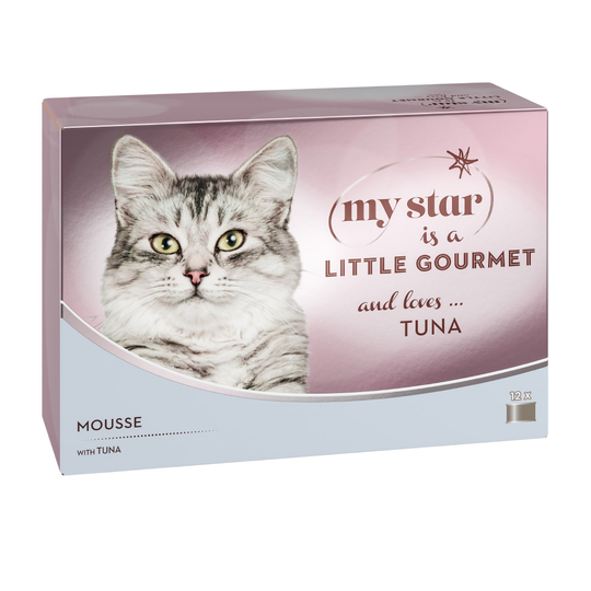 My Star Mousse Gourmet burk 12 x 85 g - Tuna