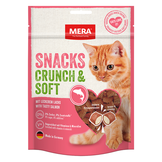 MERA Crunch & Soft Salmon - Ekonomipack: 2 x 200 g
