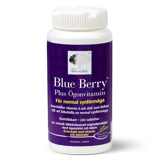 New Nordic Blue Berry Plus Ögonvitamin 240 st