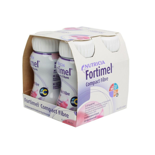 Fortimel Compact Fibre Jordgubb 4 x 125 ml