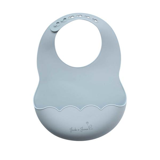Jack o Juno Poppy Bib Pale Blue