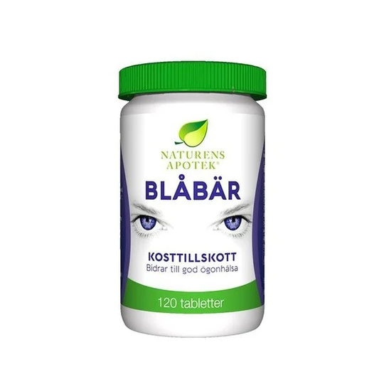 Naturens Apotek Blåbär 120 tabletter