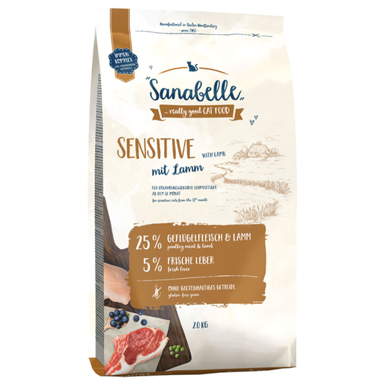 Sanabelle Sensitive with Lamb - 2 kg