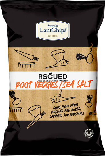 RSCUED Chips Root Veggies/Sea Salt 85 g