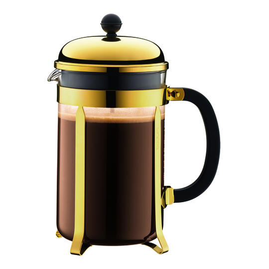 Bodum - Chambord Pressobryggare 12 koppar 1,5 L Guld
