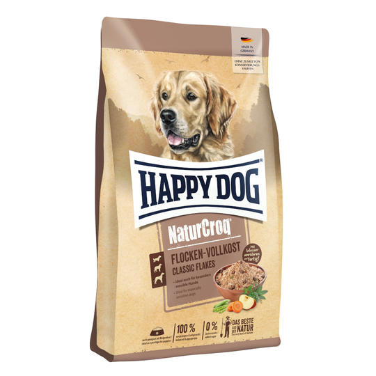 Happy Dog Premium NaturCroq helfodersflingor - Ekonomipack: 2 x 10 kg