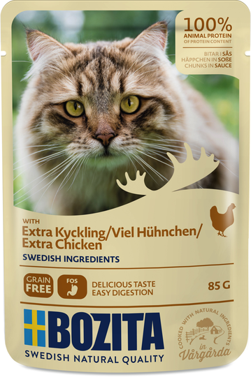 Bozita Bitar i sås med kyckling 85g