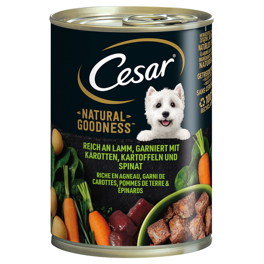 Cesar Natural Goodness - Lamm 24 x 400 g