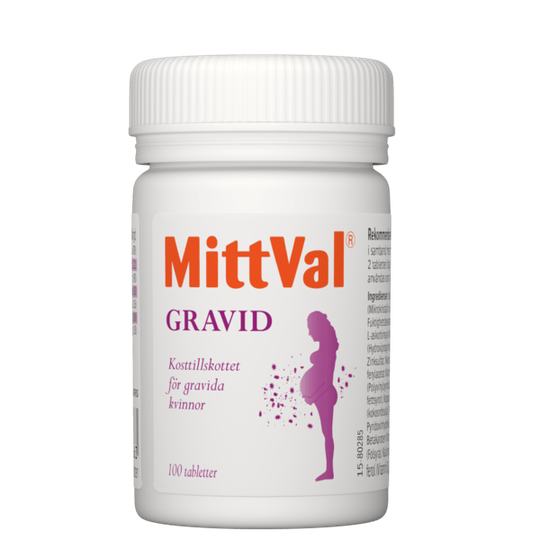 MittVal Gravid 100 tabletter