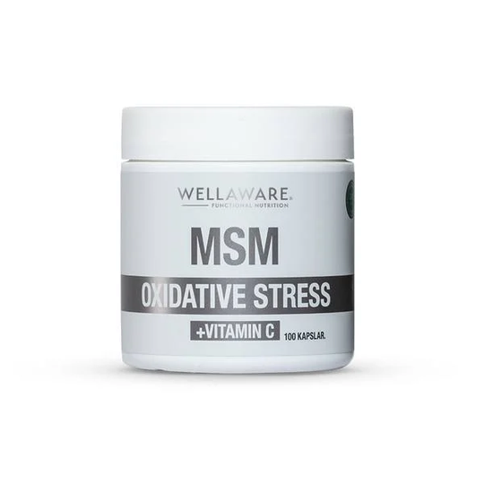 WellAware Health MSM + Vitamin C 100 kapslar