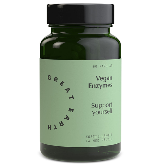 Great Earth Vegan Enzymes 60 kapslar