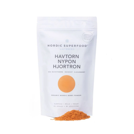 Nordic Superfood by Myrberg Yellow - Havtorn, Nypon & Hjortron 80 g