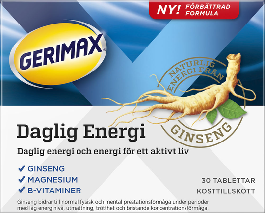Gerimax Daglig Energi 30 st