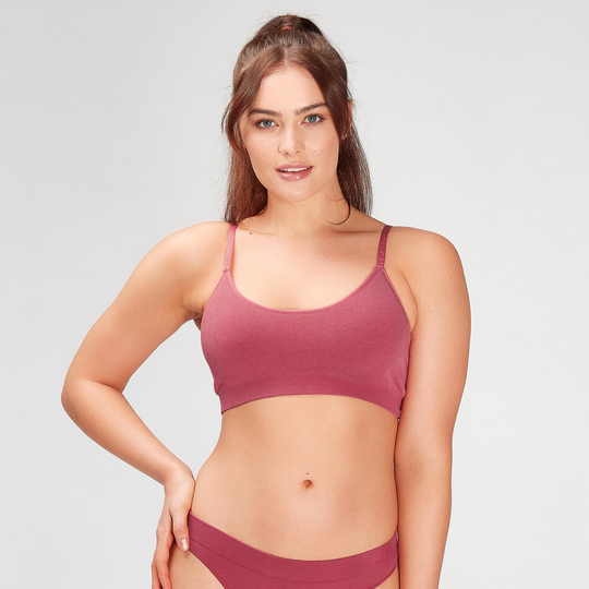 MP Women's Composure Seamless Bralette - Rosa - L