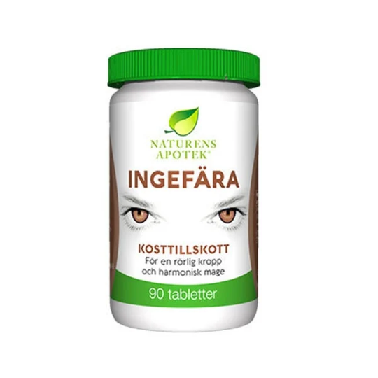 Naturens Apotek Ingefära 90 tabletter