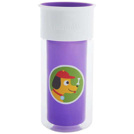 Munchkin Isolerad kopp personlig Miracle 360° lila