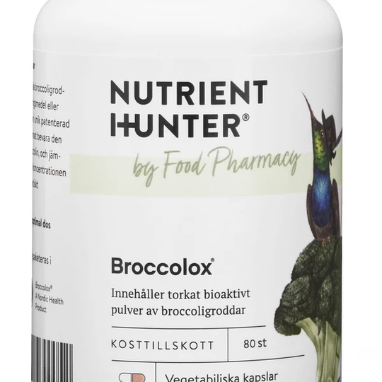 Nutrient Hunter by Food Pharmacy Broccolox 80 kapslar