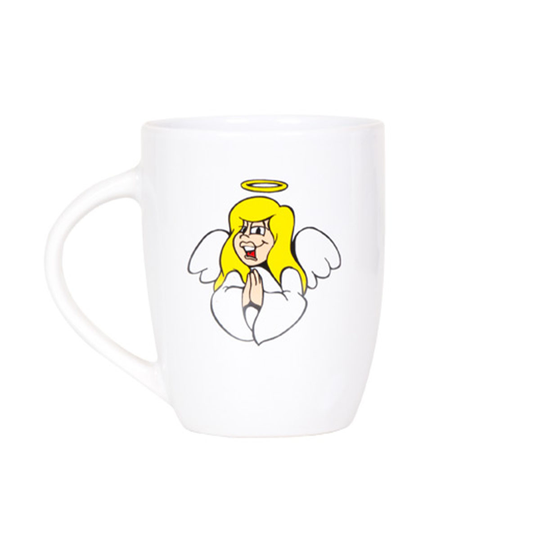 Mugg, ängel/djävul