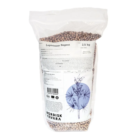 Nordisk Råvara Lupinböna Regent, 2,5 kg ekologisk