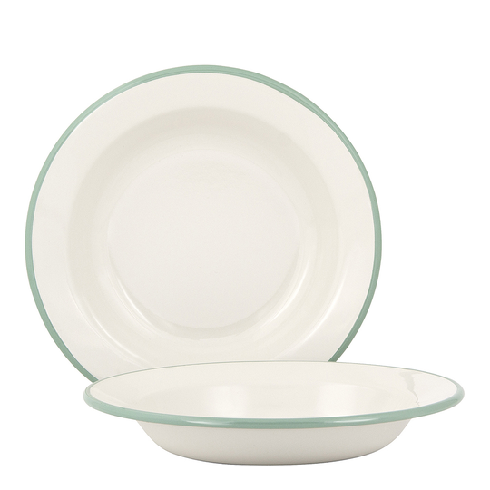 Kockums - Tallrik djup 22 cm Kräm