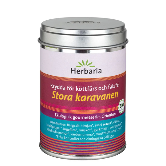 Herbaria Stora karavanen kryddblandning, 90g ekologisk