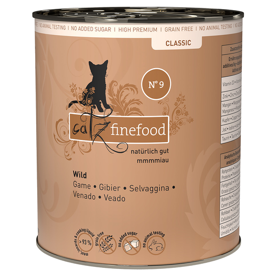 catz finefood på burk 6 x 800 g - Vilt
