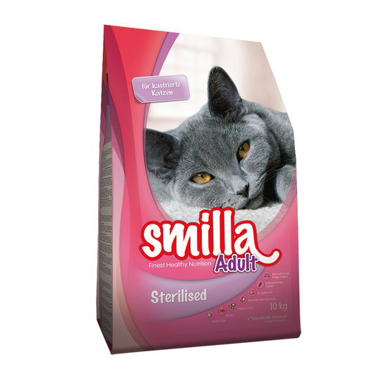 Ekonomipack: 2 x 10 kg Smilla torrfoder till sparpris! - Adult Sterilised Fågel