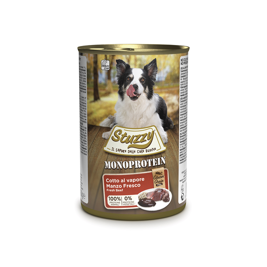 Stuzzy Dog Monoprotein 6 x 400 g - Nötkött