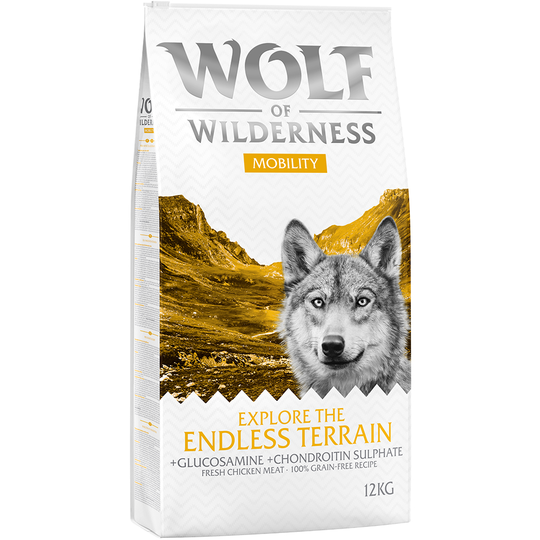 Wolf of Wilderness "Explore The Endless Terrain" - Mobility - Ekonomipack: 2 x 12 kg