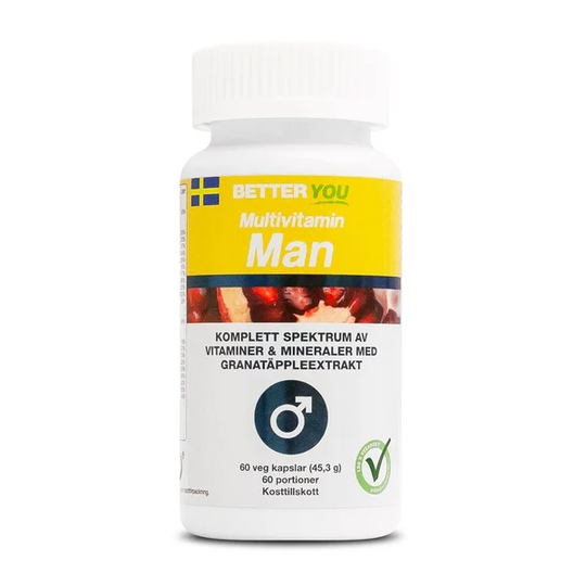 BETTER YOU Better You Multivitamin Man 60 kaps