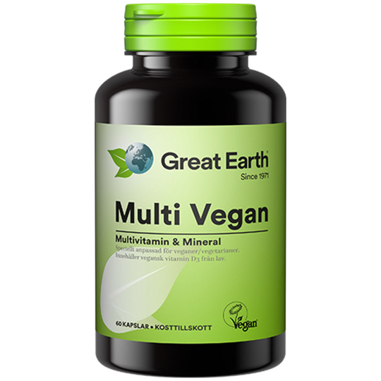 Great Earth Multi Vegan 60 kapslar