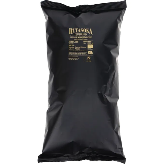 Rutasoka Mörkrost Kaffe