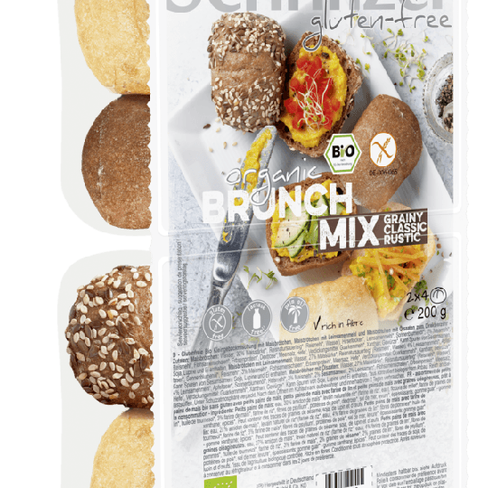 Schnitzer Glutenfri Ekologisk Brunch Mix 8x25 g