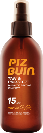 Piz Buin Tan&Protect Intensifying Oilspray Parf SPF15 150 ml