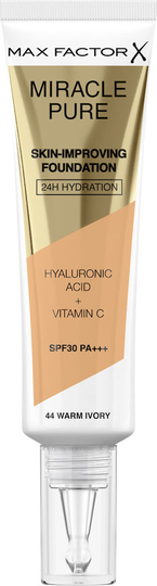 Max Factor Miracle Pure Foundation 44 Warm Ivory
