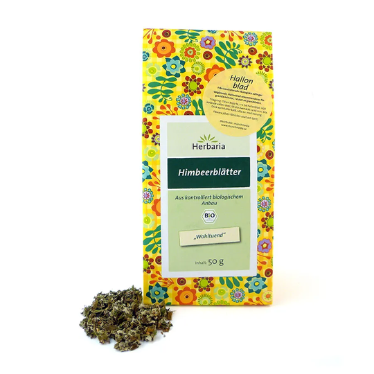 Herbaria Hallonblad Te, 50g ekologisk