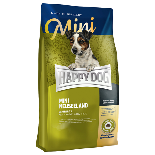Happy Dog Supreme Mini New Zeeland - Ekonomipack: 2 x 4 kg