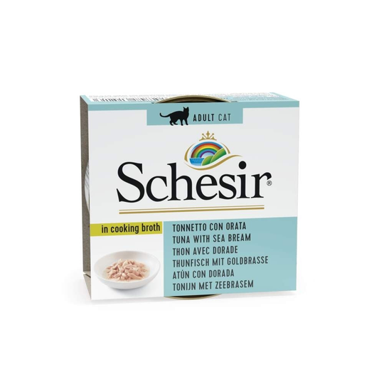 Schesir Cat Tuna & Sea Bream Gravy 70 g