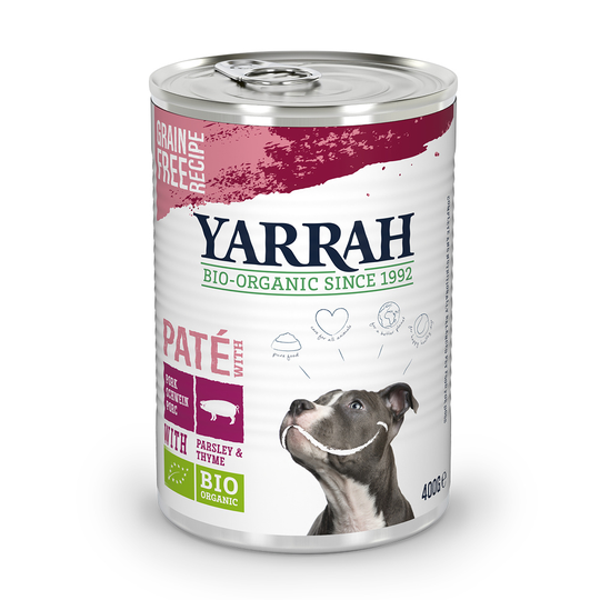 Yarrah Organic Paté Griskött - 400 g