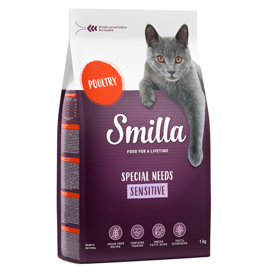 Smilla Adult Sensitive Grain Free Fjäderfä - 1 kg